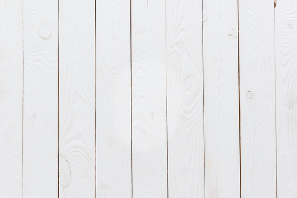 lege witte houten achtergrond - Foto, afbeelding