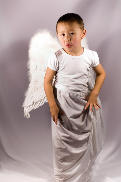 Little boy angel - Zdjęcie, obraz