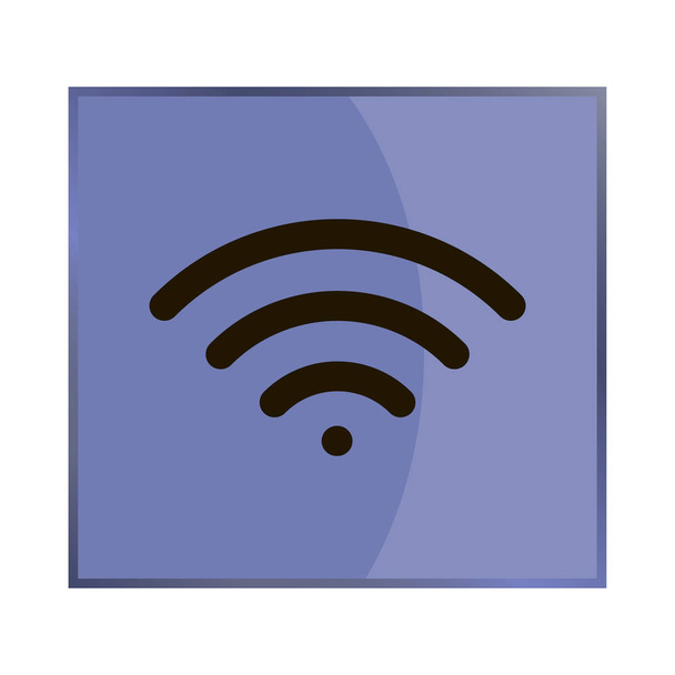 Icono del vector wi-fi
 - Vector, imagen