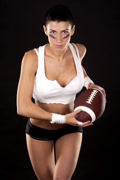 american football girl - Фото, зображення