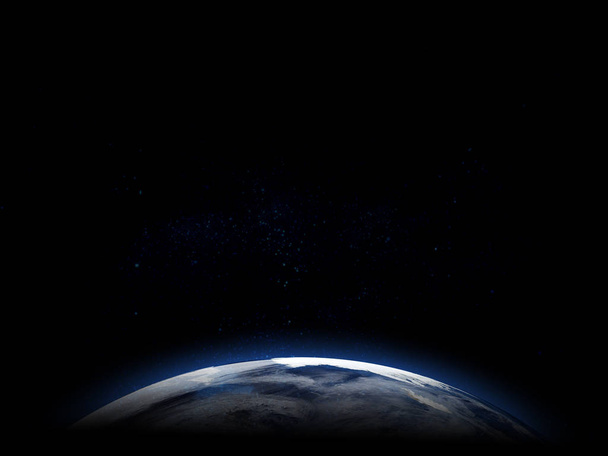 Pięknej ziemi w przestrzeni - Zdjęcie, obraz