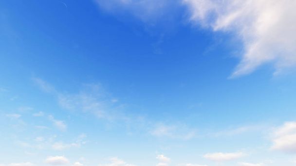 Cloudy blue sky abstract background, blue sky background with ti - Photo, Image
