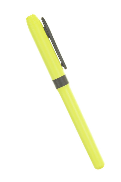 Yellow Fluorescent Marker  - Photo, Image