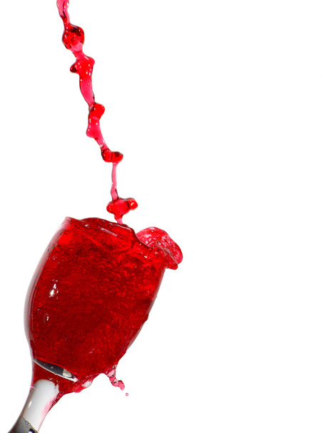 стакан красного сока
 - Фото, изображение