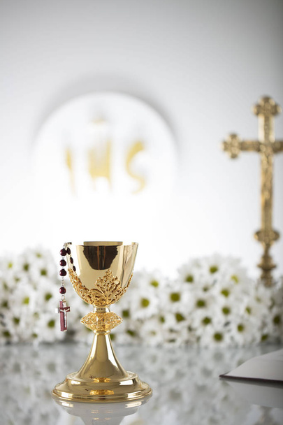 First Holy Communion.  - Photo, Image