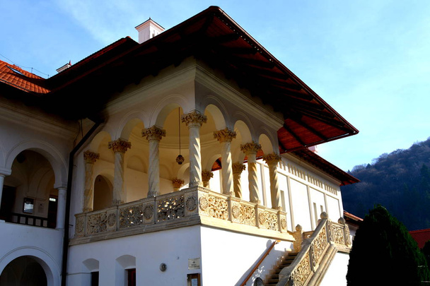 Монастир Sambata, Румунська православний монастир у Smbta de Sus, Braov повіту, в регіоні Трансільванія в Румунії - Фото, зображення