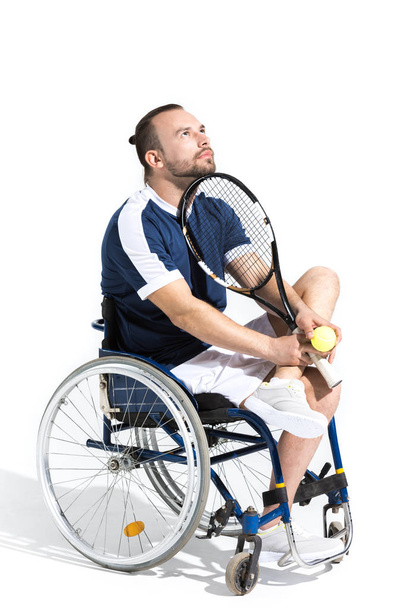 Tennis player in wheelchair  - Valokuva, kuva