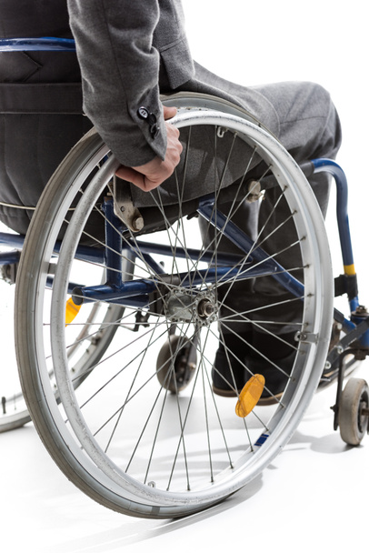 testi fogyatékos férfi a kerekesszék - Fotó, kép