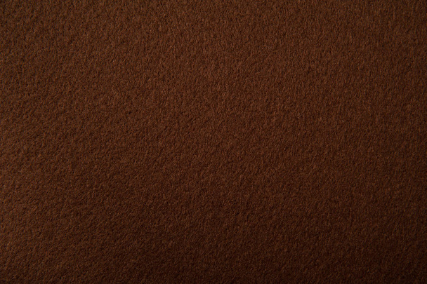 brown felt texture for background - Photo, Image