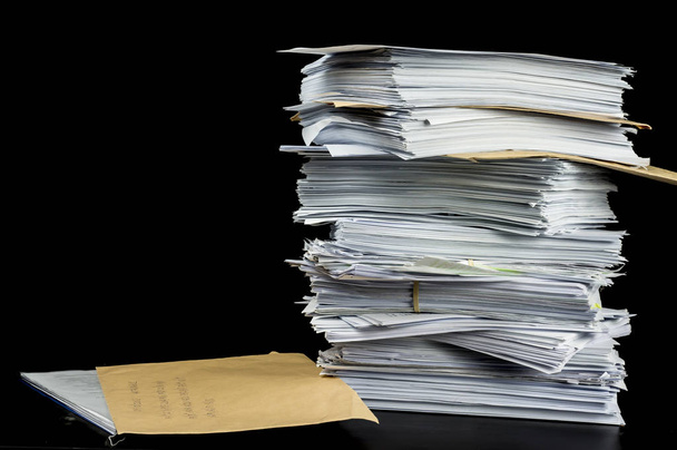 Large pile of paperwork - Photo, Image