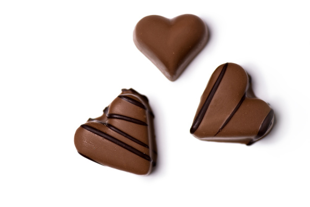 Chocolat bonbons en forme de coeur
 - Photo, image