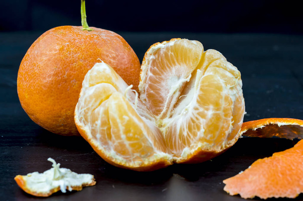 Les tangerines se rapprochent
 - Photo, image