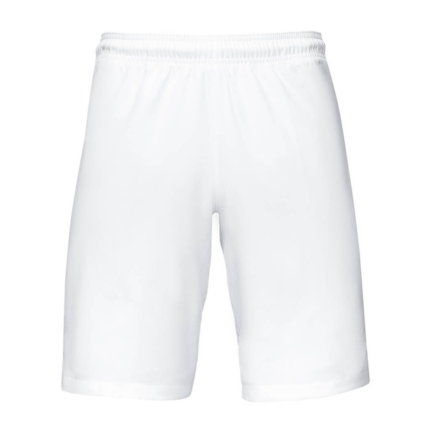 Спортивні білі шорти чоловічі
 - Фото, зображення