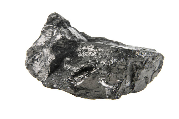 уголь изолирован на белом фоне - Фото, изображение