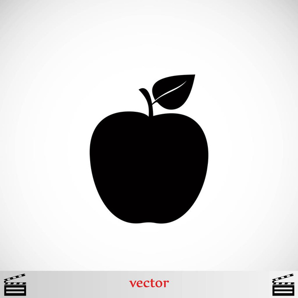 Apple ikon-vektoros - Vektor, kép