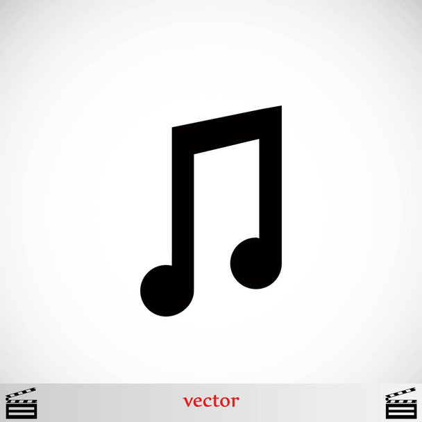 music vector icon - Vector, Image