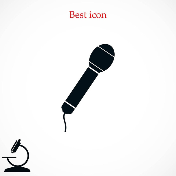 Mikrofon vektor ikon - Vektor, kép