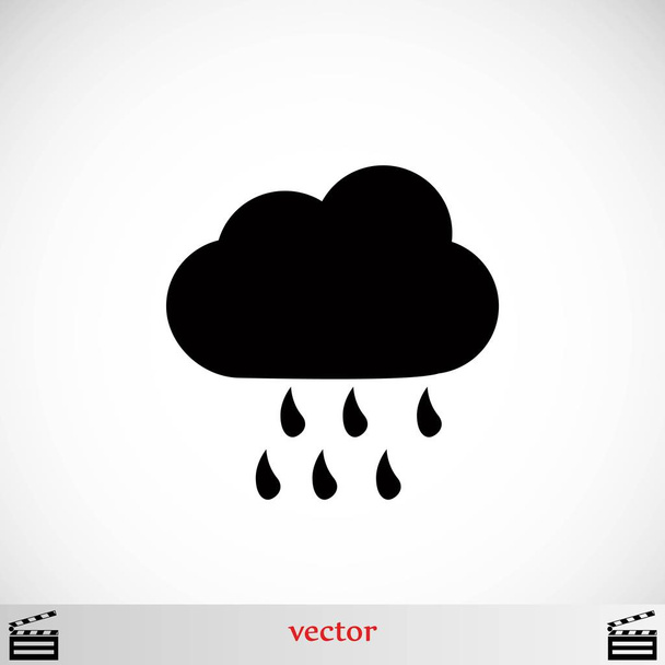 Időjárás ikon-vektoros - Vektor, kép