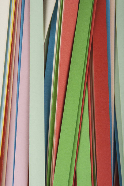 Abstraction from colored paper - 写真・画像