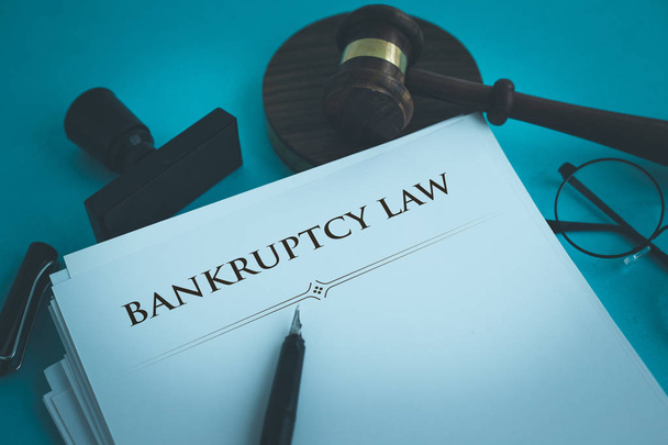 BANKRUPTCY LAW CONCEPT - Photo, Image