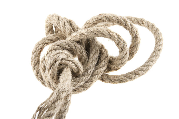 Rope isolated on white background - Foto, Imagem