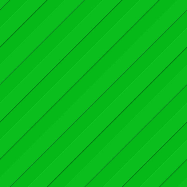 シームレスな緑の斜めストライプ パターン背景 - ベクター画像
