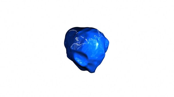 aaltoileva värikäs pinta, amorfisen pallon metamorfoosi
 - Valokuva, kuva
