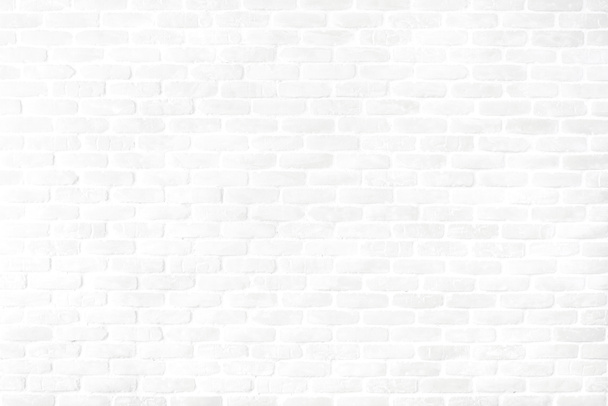 textura de parede de tijolo branco para fundo - Foto, Imagem