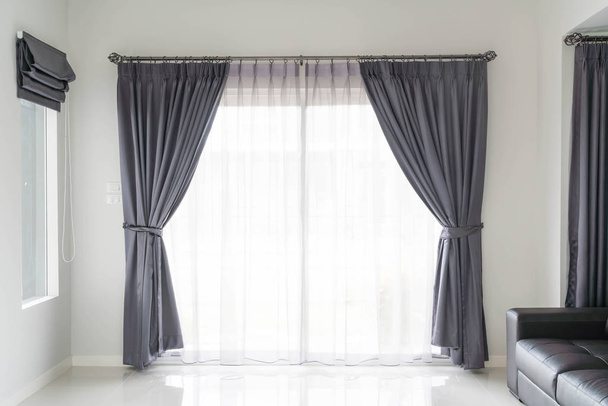 Curtain with sunlight - Фото, зображення