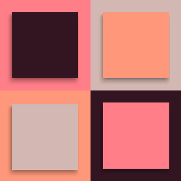 Vector abstract background of multicolored squares. - Vektori, kuva