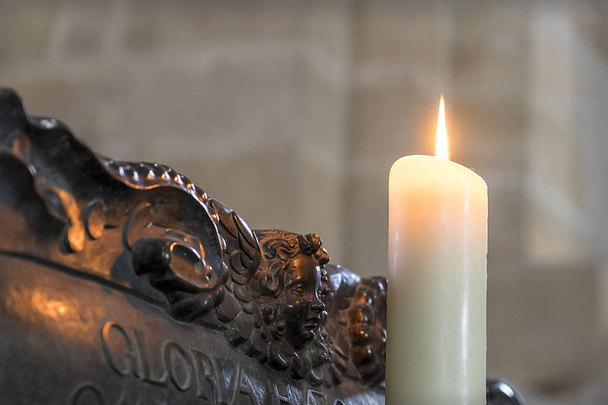 Bamberger Dom içinde kurban mum  - Fotoğraf, Görsel