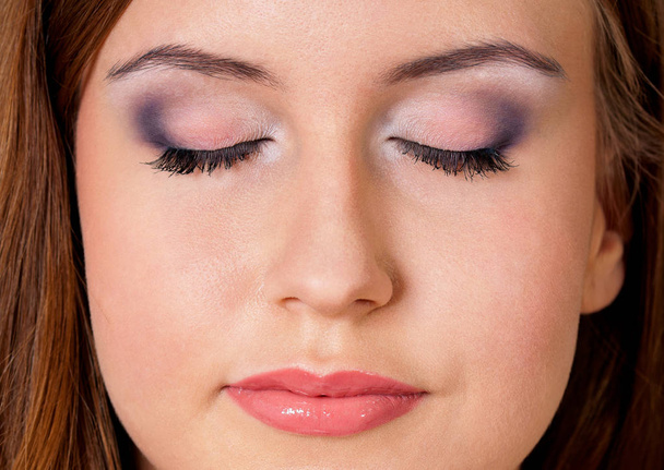 Close-up woman eyes - Foto, imagen