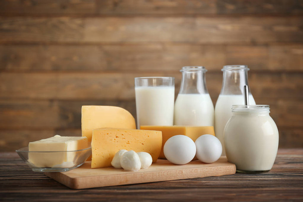 Different dairy products  - Photo, Image