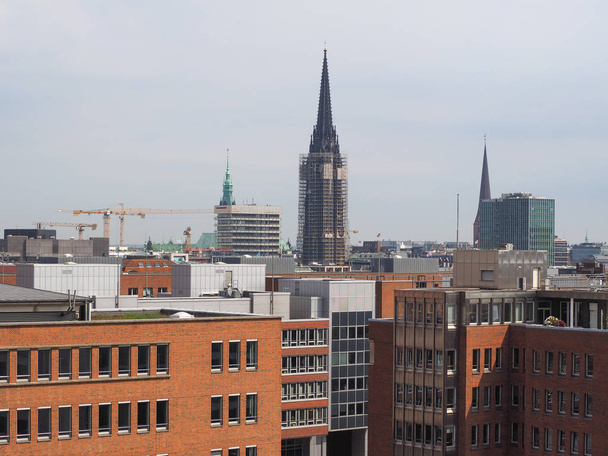 Hamburgo skyline view
 - Foto, Imagem