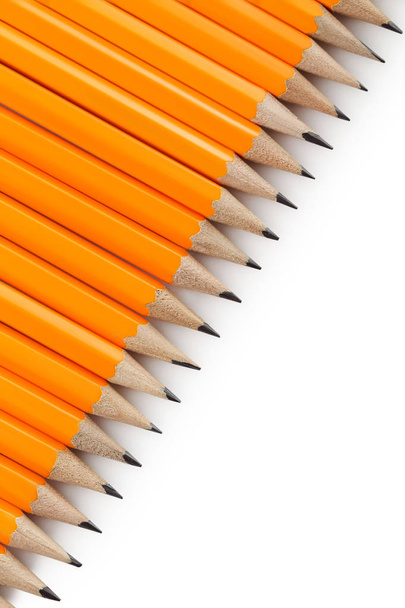 Yellow drawing pencils  - Фото, зображення