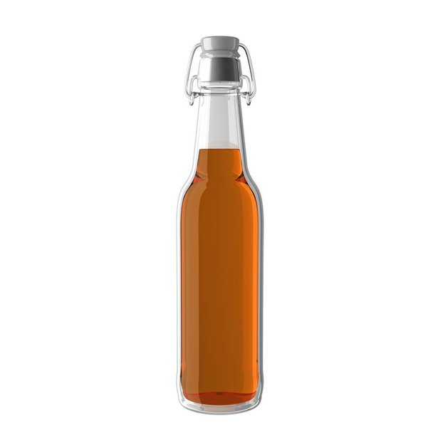 glass bottle mockup - Zdjęcie, obraz