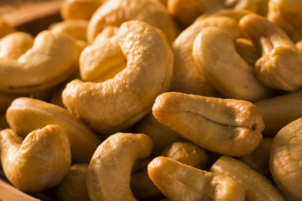 Cashew nuts closeup photo - Φωτογραφία, εικόνα