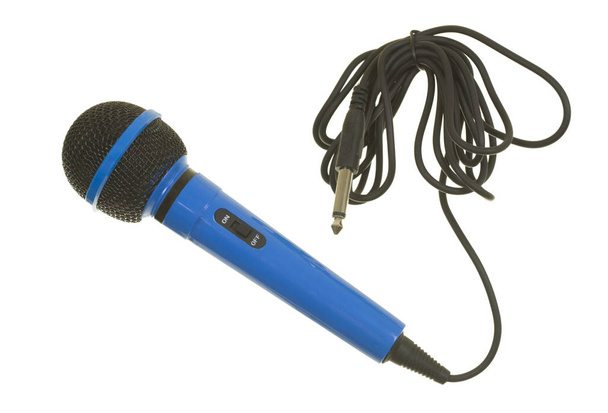 Dynamický mikrofon se síťovým kabelem - Fotografie, Obrázek