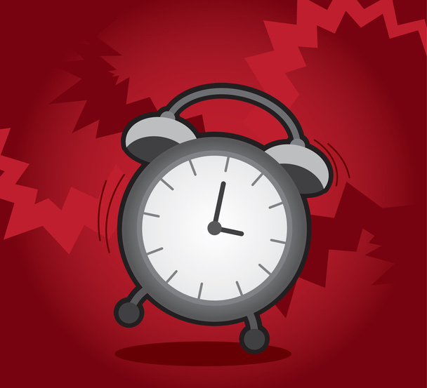Alarm Clock Ringing - Vektori, kuva
