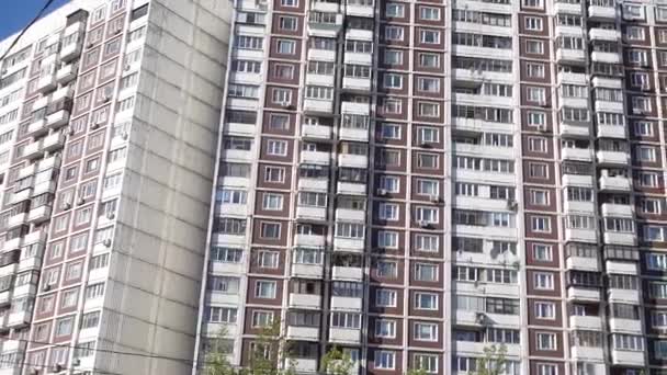 Apartment building panorama - Footage, Video