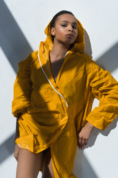 Gorgeous young woman in raincoat  - Foto, immagini