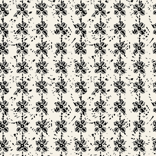 Seamless brushpen doodle pattern grunge texture.Trendy modern in - Vecteur, image