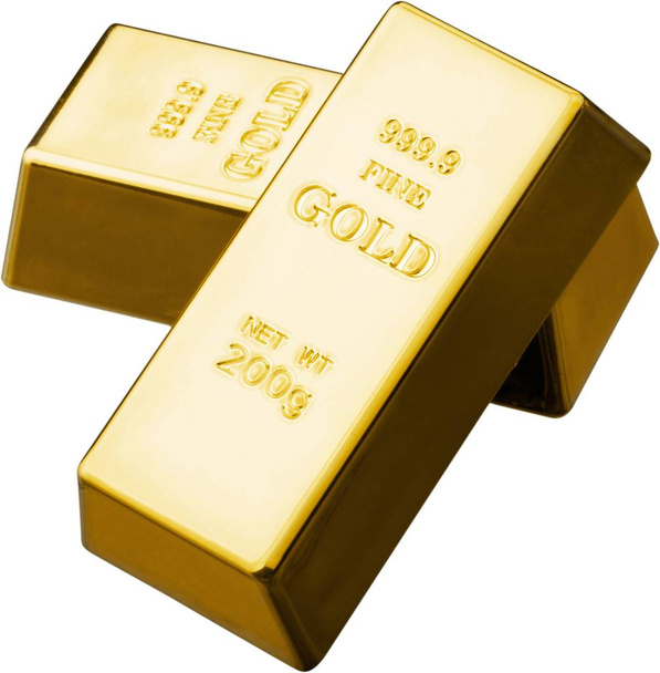 two gold bars - Photo, Image