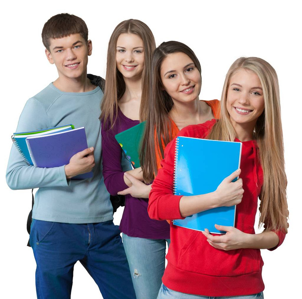 Group of Students with books - Photo, Image