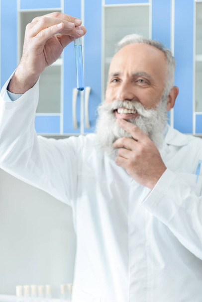 senior bearded scientist - Foto, Imagem