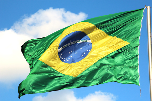 Braziliaanse vlag - Foto, afbeelding