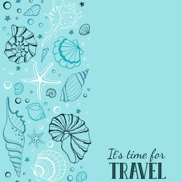 travel time illustration - Vector, afbeelding