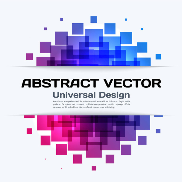 Abstract vector designelementen voor grafische lay-out. Moderne beh - Vector, afbeelding
