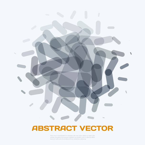 Abstract vector design elements for graphic layout. Modern busin - Vektör, Görsel