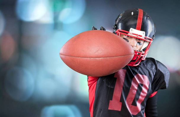 football player with the ball - Photo, Image